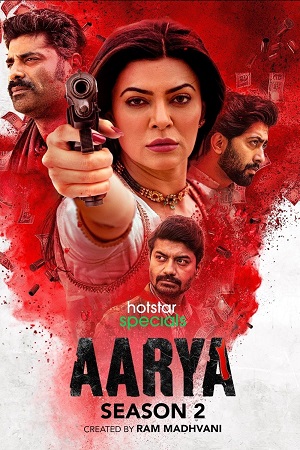 Download Aarya (2021) Season 2 WebRip [Hindi + Tamil + Telugu + Malayalam + Kannada] S02 ESub 480p 720p - Complete